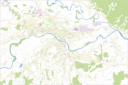 City map of Kraljevo