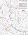 Mapa graničnog spora Srbije i Hrvatske